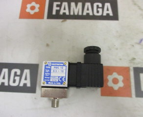Датчик давления
PMC10
Druckschalter 0,5 - 10bar (100bar) Wechsler - AG-1
PMC10
Druckschalter (Membran) - Wechsler inkl. Würfelstecker
Verstellung Schaltpunkt: im Körper unter der Verschlussschraube
Einstellbereich: 0,5 - 10bar
Anschlussgewinde: G1/8